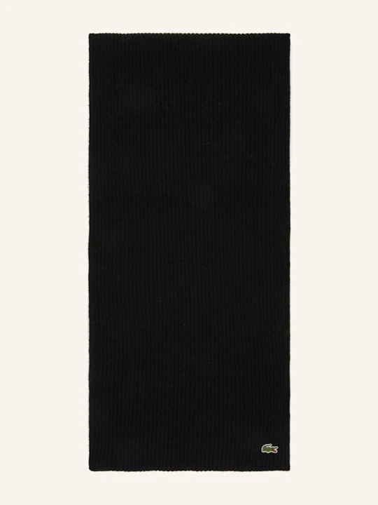 Zdjęcie produktu Lacoste Szal schwarz CZARNY