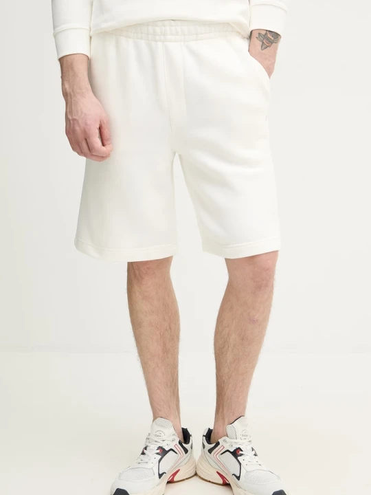 Zdjęcie produktu Lacoste szorty dresowe męskie bawełniane biały