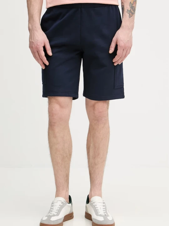 Zdjęcie produktu Lacoste szorty dresowe męskie bawełniane granatowy