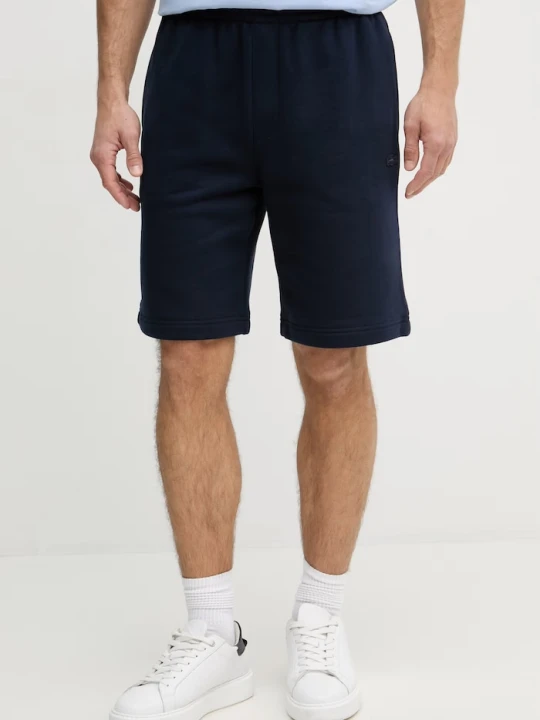Zdjęcie produktu Lacoste szorty dresowe męskie bawełniane granatowy