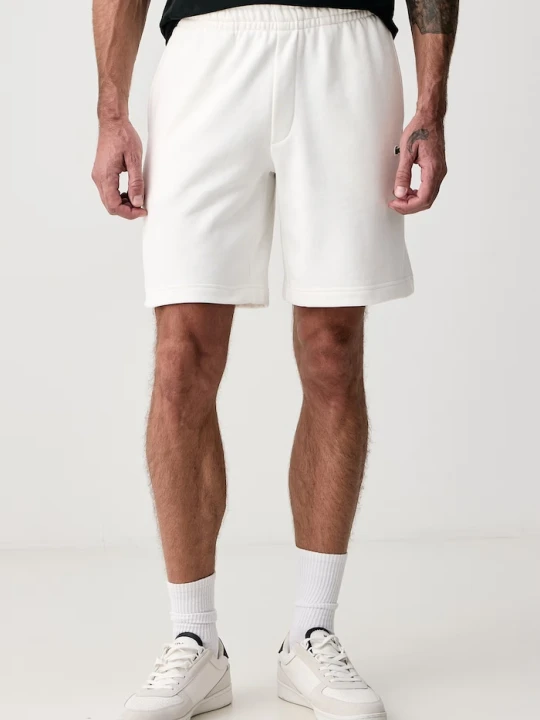Zdjęcie produktu Lacoste szorty dresowe męskie z bawełną biały