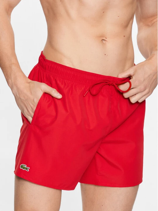 Zdjęcie produktu Lacoste Szorty kąpielowe MH6270 Czerwony