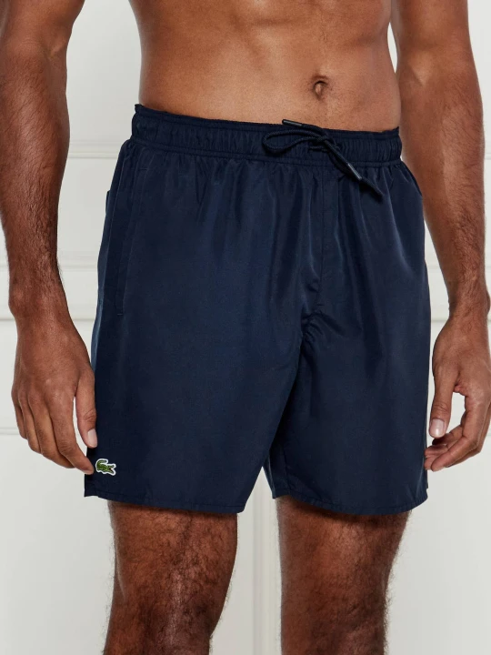 Zdjęcie produktu Lacoste Szorty kąpielowe | Regular Fit granatowy