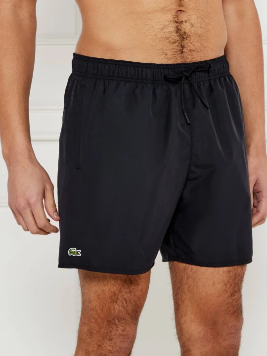 Zdjęcie produktu Lacoste Szorty kąpielowe | Regular Fit czarny