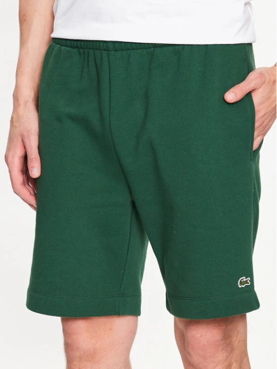 Zdjęcie produktu Lacoste Szorty sportowe GH9627 Zielony Regular Fit