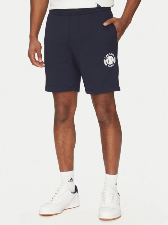 Zdjęcie produktu Lacoste Szorty sportowe GH9708 Granatowy Regular Fit