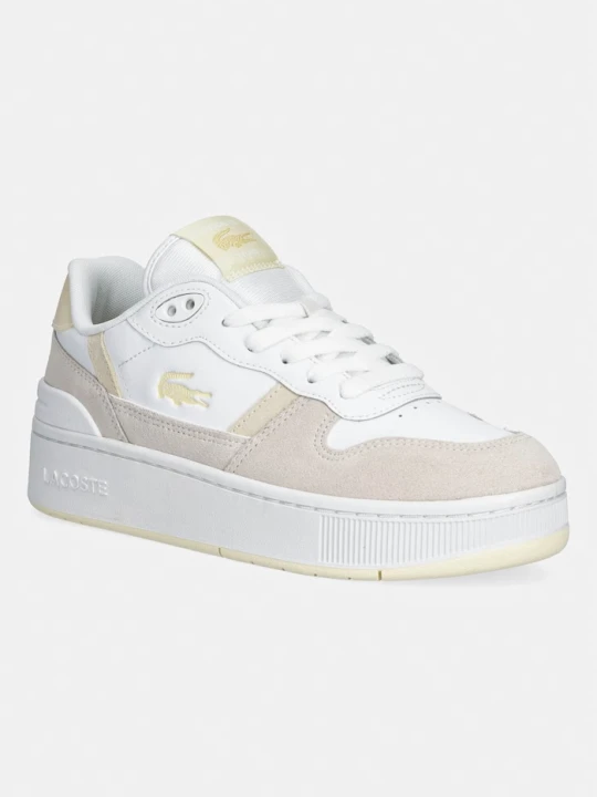 Zdjęcie produktu Lacoste T-Clip Platform Sneakers sneakersy damskie biały