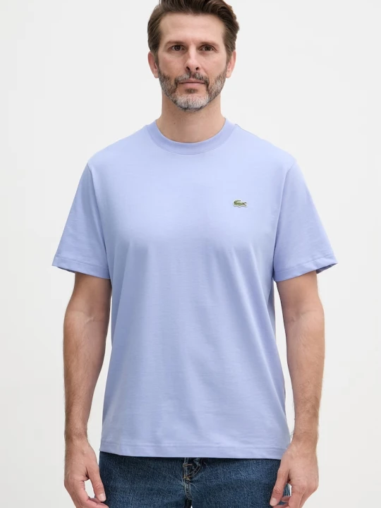 Zdjęcie produktu Lacoste T-shirt basic męski bawełniany niebieski