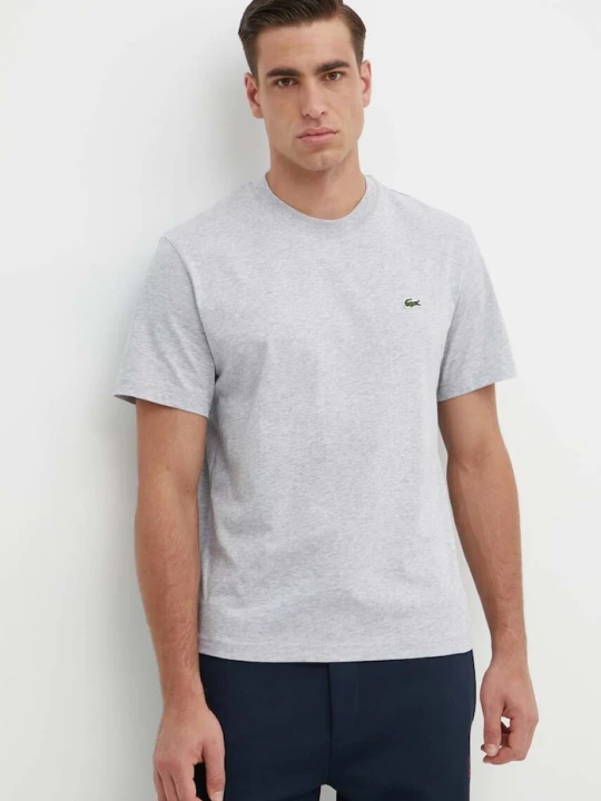Zdjęcie produktu Lacoste T-shirt basic męski bawełniany szary
