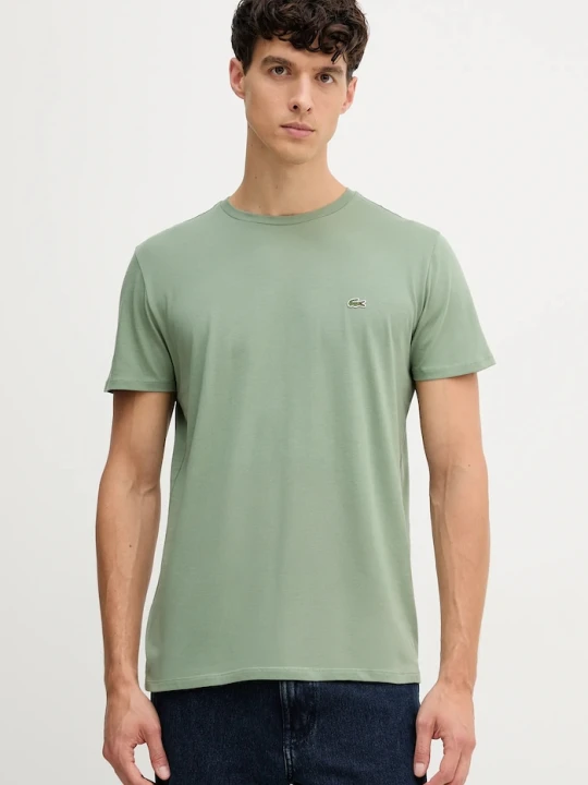 Zdjęcie produktu Lacoste T-shirt męski bawełniany zielony