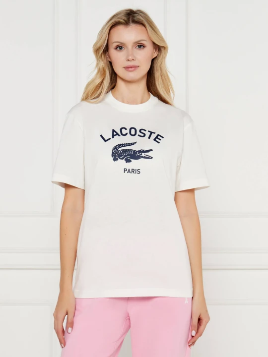 Zdjęcie produktu Lacoste T-shirt | Classic fit ecru