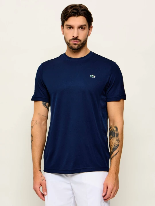 Zdjęcie produktu Lacoste T-shirt | Lacoste x Novak Djokovic | Regular Fit granatowy