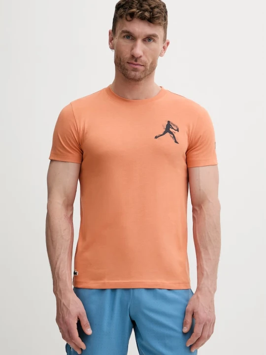 Zdjęcie produktu Lacoste T-shirt męski pomarańczowy