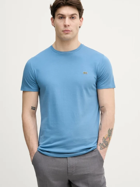 Zdjęcie produktu Lacoste T-shirt męski bawełniany niebieski