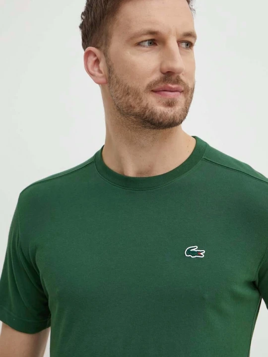 Zdjęcie produktu Lacoste T-shirt męski bawełniany zielony