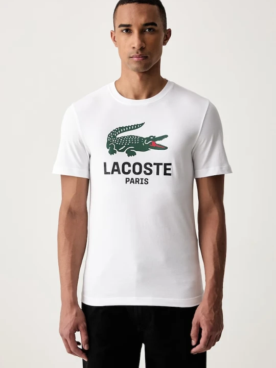 Zdjęcie produktu Lacoste T-shirt męski bawełniany biały