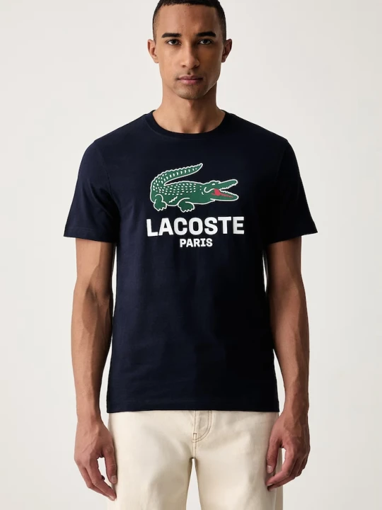 Zdjęcie produktu Lacoste T-shirt męski bawełniany granatowy