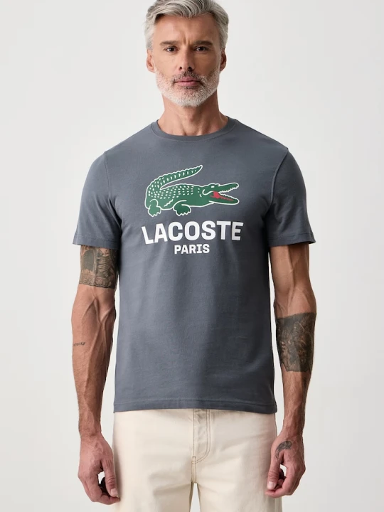 Zdjęcie produktu Lacoste T-shirt męski bawełniany niebieski