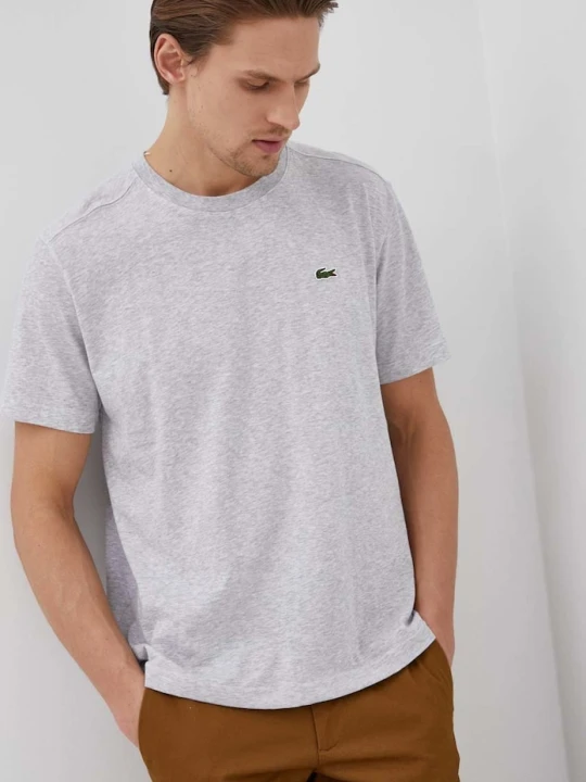 Zdjęcie produktu Lacoste T-shirt męski bawełniany szary