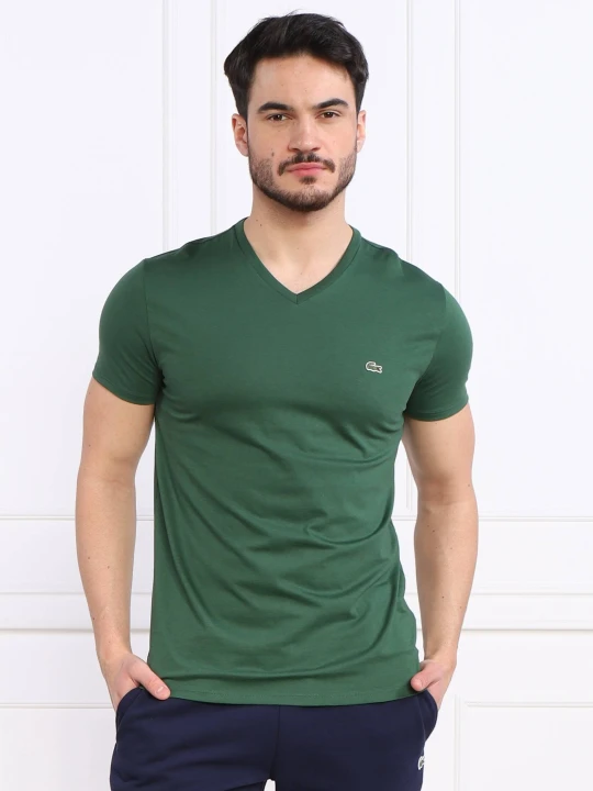 Zdjęcie produktu Lacoste T-shirt | Regular Fit butelkowa zieleń