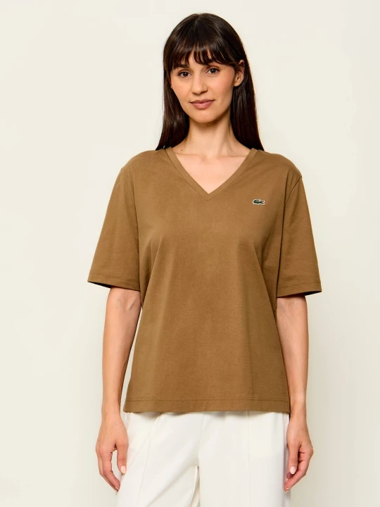 Zdjęcie produktu Lacoste T-shirt | Regular Fit brązowy