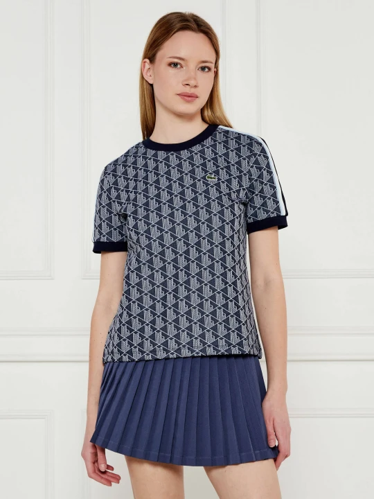Zdjęcie produktu Lacoste T-shirt | Slim Fit granatowy