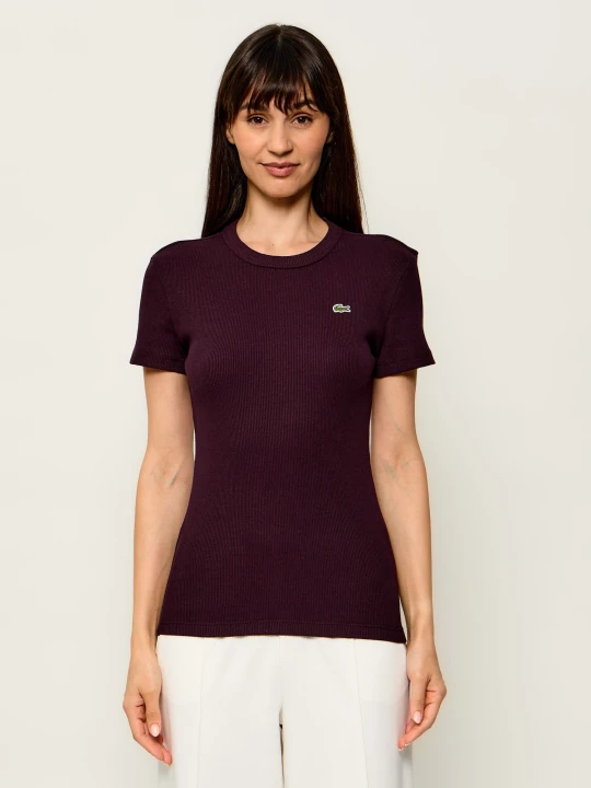 Zdjęcie produktu Lacoste T-shirt | Slim Fit bordowy