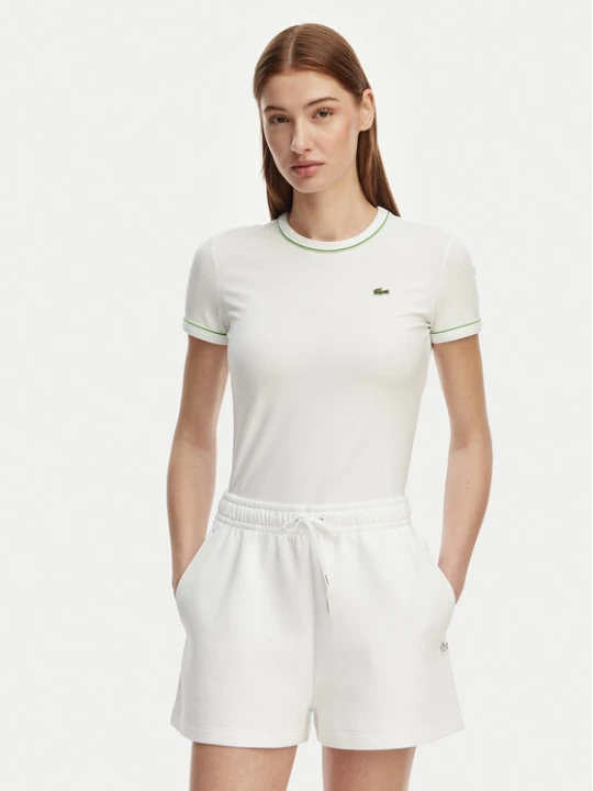 Zdjęcie produktu Lacoste T-Shirt TF5289 Biały Slim Fit