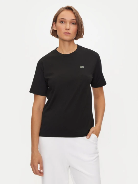 Zdjęcie produktu Lacoste T-Shirt TF7215 Czarny Loose Fit