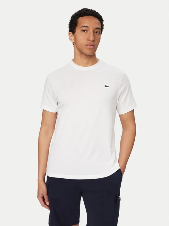 Zdjęcie produktu Lacoste T-Shirt TH0003 Biały Regular Fit
