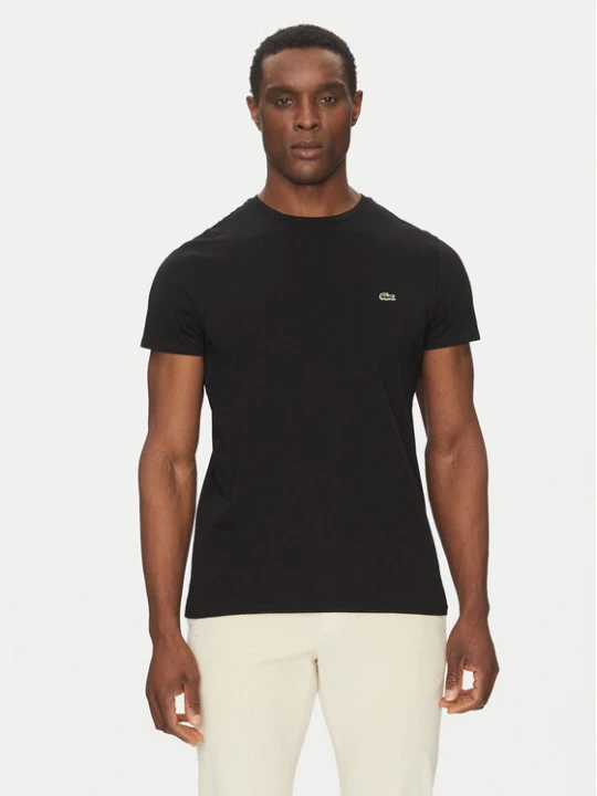 Zdjęcie produktu Lacoste T-Shirt TH6709 Czarny Regular Fit
