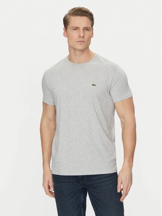 Zdjęcie produktu Lacoste T-Shirt TH6709 Szary Regular Fit