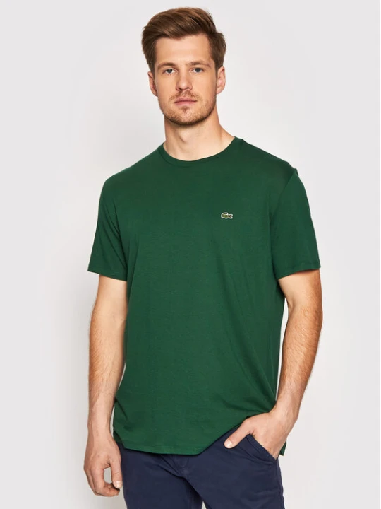 Zdjęcie produktu Lacoste T-Shirt TH6709 Zielony Regular Fit