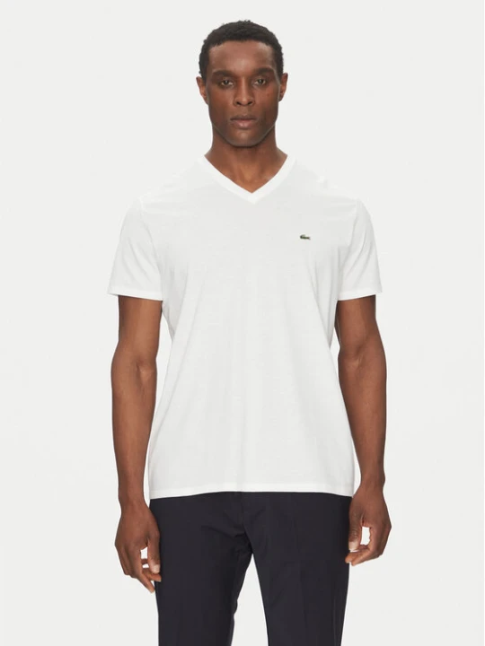 Zdjęcie produktu Lacoste T-Shirt TH6710 Biały Regular Fit