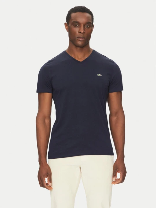 Zdjęcie produktu Lacoste T-Shirt TH6710 Granatowy Regular Fit