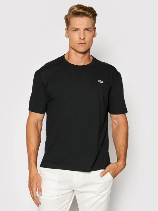 Zdjęcie produktu Lacoste T-Shirt TH7618 Czarny Regular Fit