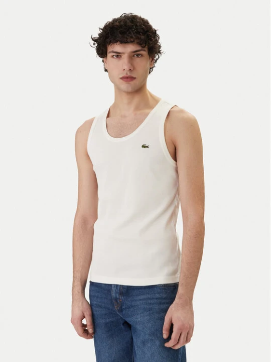 Zdjęcie produktu Lacoste Tank top TH0030 Biały Slim Fit