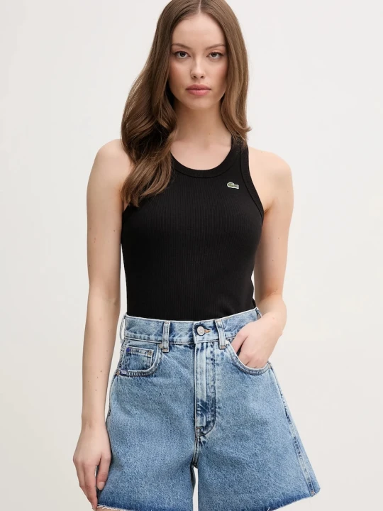 Zdjęcie produktu Lacoste top bawełniany damski