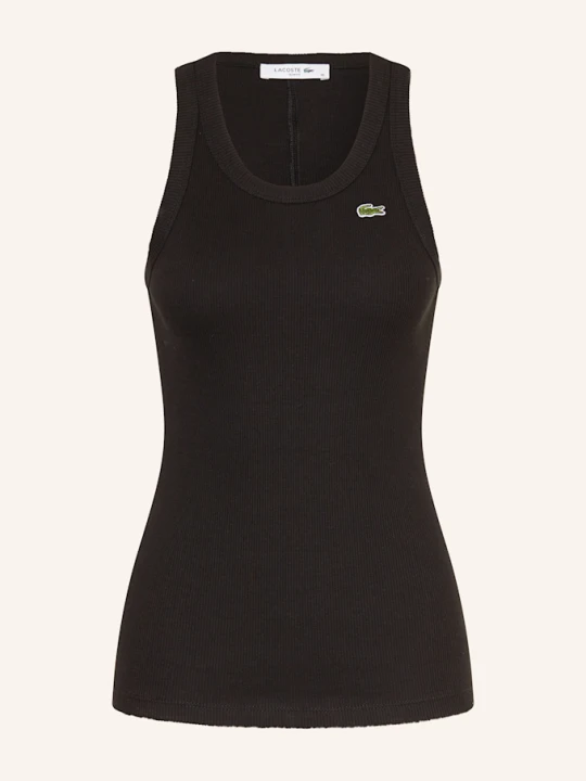 Zdjęcie produktu Lacoste Top schwarz CZARNY