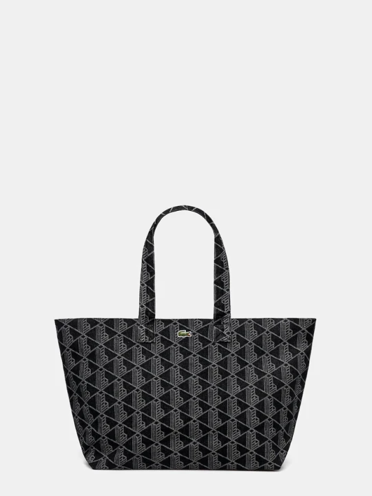 Zdjęcie produktu Lacoste torebka bawełniana czarny