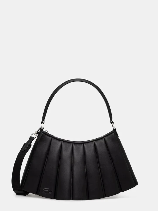 Zdjęcie produktu Lacoste torebka crossbody damska skórzana czarny