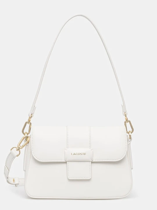 Zdjęcie produktu Lacoste torebka crossbody damska z imitacji skóry biały