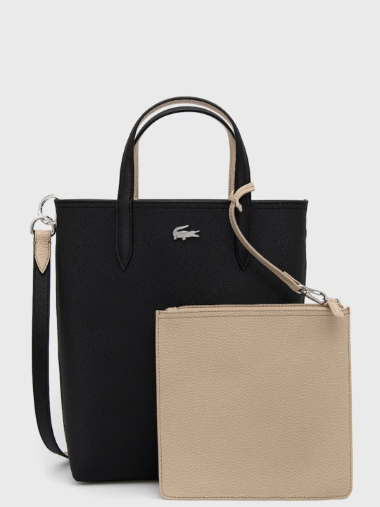 Zdjęcie produktu Lacoste torebka dwustronna NF2991AA beżowy