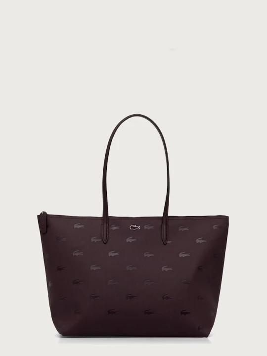 Zdjęcie produktu Lacoste torebka shopper damska bordowy