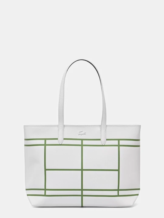 Zdjęcie produktu Lacoste torebka shopper damska z imitacji skóry biały