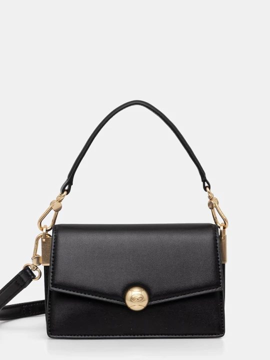 Zdjęcie produktu Lacoste torebka crossbody damska skórzana czarny