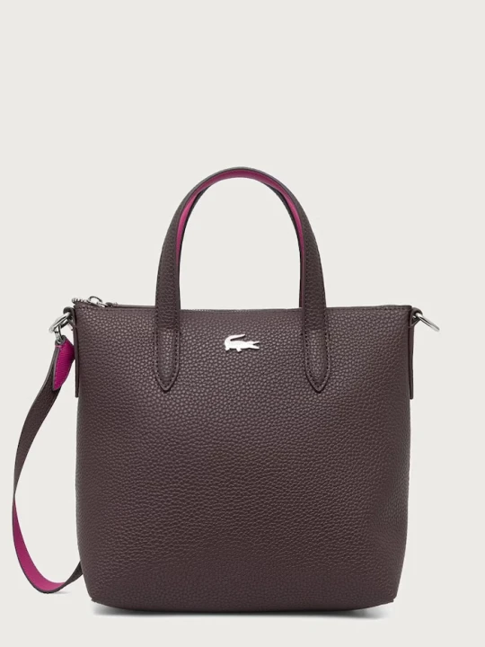 Zdjęcie produktu Lacoste torebka tote damska z imitacji skóry bordowy