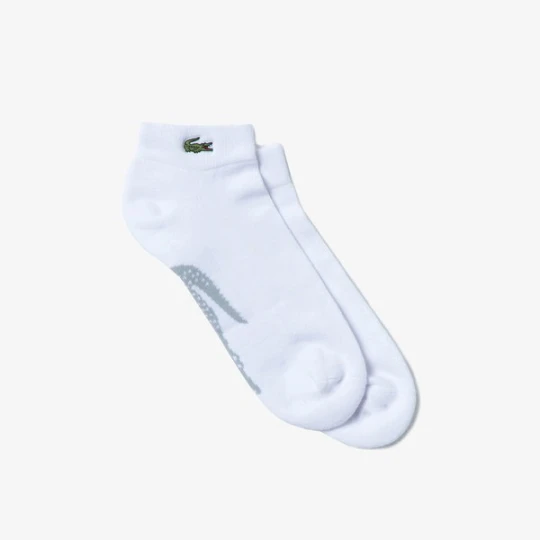 Zdjęcie produktu Lacoste Unisex Baskılı Beyaz Çorap