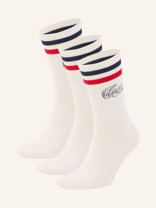 Zdjęcie produktu Lacoste Zestaw 3 Par Skarpet weiss