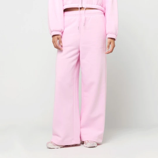 Zdjęcie produktu Ladies Fluffy Wideleg Trackpants Urban Classics różowy